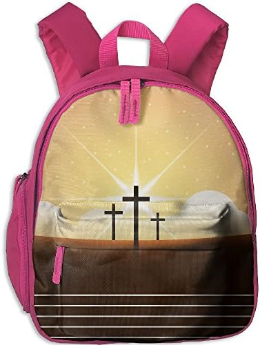 Happy Good Friday Behold The Lamb Of God Printed Kids Backpack School Backpack Children Backpacks Bags With Front Pockets