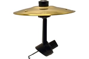 SCZWKHG Car Crash Cymbal, 2025 Upgrade Car Cymbal Air Vent, Car Drum Cymbal Air Vent, Make Your Driving More Fun, Easy Installation and Rugged, Suitable for All Types of Vehicles(01_ Gold)