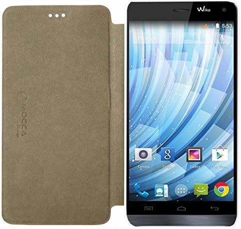 Mocca Design Blanc Flip Case for Wiko Getaway
