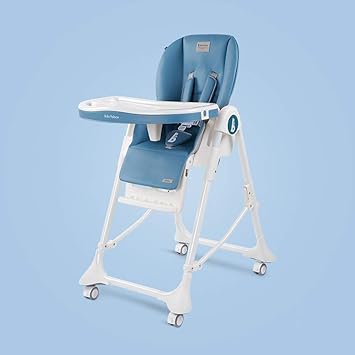 blue baby chair