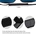 Sleep Mask, Wellvo 3 Pack 3D Contoured Sleeping Mask Set Natural Eye Cover Blindfold for Women Men Comfort Deep Eye Masks with Adjustable Strap Best Lightweight Night Eyeshade Blinder Travel Airplane