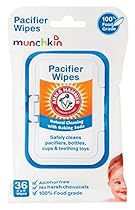Munchkin 36 Pack Arm and Hammer Pacifier Wipes, White
