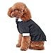 Kuoser Dog Tuxedo,Dog Wedding Suit with Bow Tie Formal Dogs Tux Pet Wedding Party Birthday Costume,Doggy Valentines Christmas Halloween Graduation Outfit Cosplay for Small Medium Large Dogs,Black L