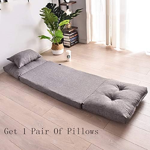 HUATAN Plegable Perezoso pequeño sofá Cama sábana Colchón Tatami, Doble