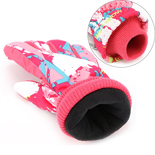 image for Ski Gloves,RunRRIn Winter Warmest Waterproof and Breathable Snow Glove