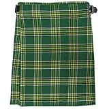 Tartanista Irish Plaid/Tartan 5 Yard 10 oz KILT (Formal & Everyday) 30-50