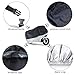 LotFancy Motorcycle Cover, All Season Weather Waterproof Sun Outdoor Protection Fits up to 96-Inch Scooter Bike, Motors, Dirt Bike and Road Bike, Choppers and Cruisers, Black