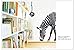 Huge Zabra Vinyl Wall Sticker Zebra Wall Decals Animal Print Home Murals Decor
