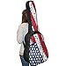 ChromaCast Padded Acoustic Guitar Gig Bag with American Flag Graphics