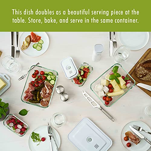 ZWILLING Fresh & Save Medium Vacuum Sealer Container, Casserole Dish