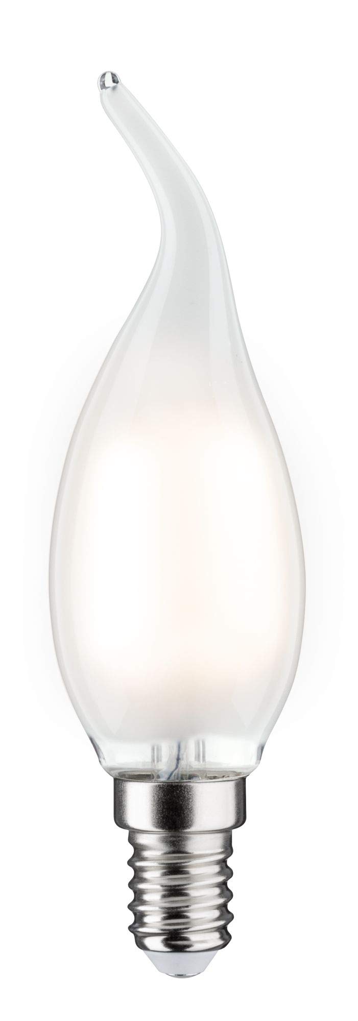 Paulmann 28685 LED Cosy Filament Candle lamp 2.6 watts lamp Satin 2700 K Warm White E14
