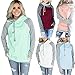 Hoodies for Women Oblique Zipper Sweatshirts Long Sleeve Hooded Tops Spliced Color Casual Pullover