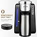 Aicok Single Serve Programmable Coffee Maker, 5 Brew Sizes for Most Single Cup Pods Including K-CUP pods, 45 OZ Large Removable Water Tank, Quick Brew Technology, 1420W, Black