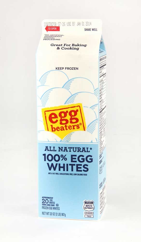 Conagra Egg Beaters Frozen Egg White, 2 Pound 12 per case. Smokey