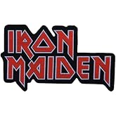 Razamataz Iron Maiden Logo Cut-Out Patch Approx. 6 x 10 cm, Multicoloured