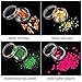 BBTO 48 Sets Nail Chunky Glitter Sequins Foil Nail Chips Ice Mylar Shell Foil Slice Mixed Nail Art Decorations