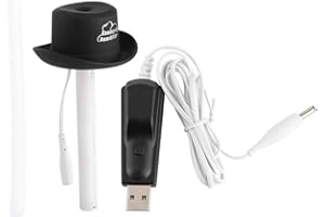 Mini Hat Shaped Humidifier, Portable USB Powered Air Humidifier, Compact Cool Mist Diffuser for Home Office Car, Reusable Bot