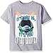 Trolls Boys' Big Boys' Call Someone Who Cares Youth Short-Sleeved T-Shirt Tearaway Label, Heather Grey, M