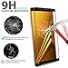 Samsung Galaxy A8 2018 Screen Protector(2 Pack),Lesenda[ HD Clear][Full Coverage][2.5D Curved Edge] [9H Hardness ][Scratch Free ] Tempered Glass Screen Protector for Samsung Galaxy A8 2018 (Black)