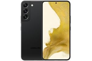 Samsung Galaxy S22 5G Black 256GB - 6.1" 120 Hz AMOLED Display, 50MP+12MP+10MP Rear Camera, 10MP Selfie Camera, 8K Video, Nig
