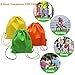 MZD8391 Beach Towel Drawstring Tote Bag Backpacks Sackpack Cinch Bag For Kids/Women/Men - Quick Dry & Lightweight - for Pool, Swim, Beach, Camping, Beach Blanket, Trip, Birthday Party Favor (3 Pack)