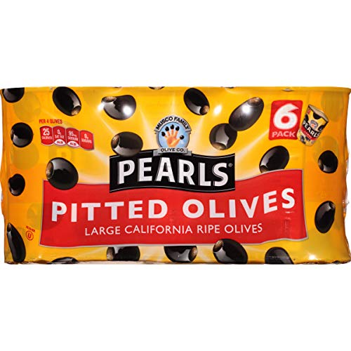 Pearls Black Olives - 6 Cans (6 oz each) - Image 4