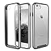 Mobility Element iPhone Case - Best Case for iPhone 7 and iPhone 8 - Premium Cover Provides Protection from Drops, Scratches and Impacts - Transparent Back with Sleek Color Options - Space Gray/Black