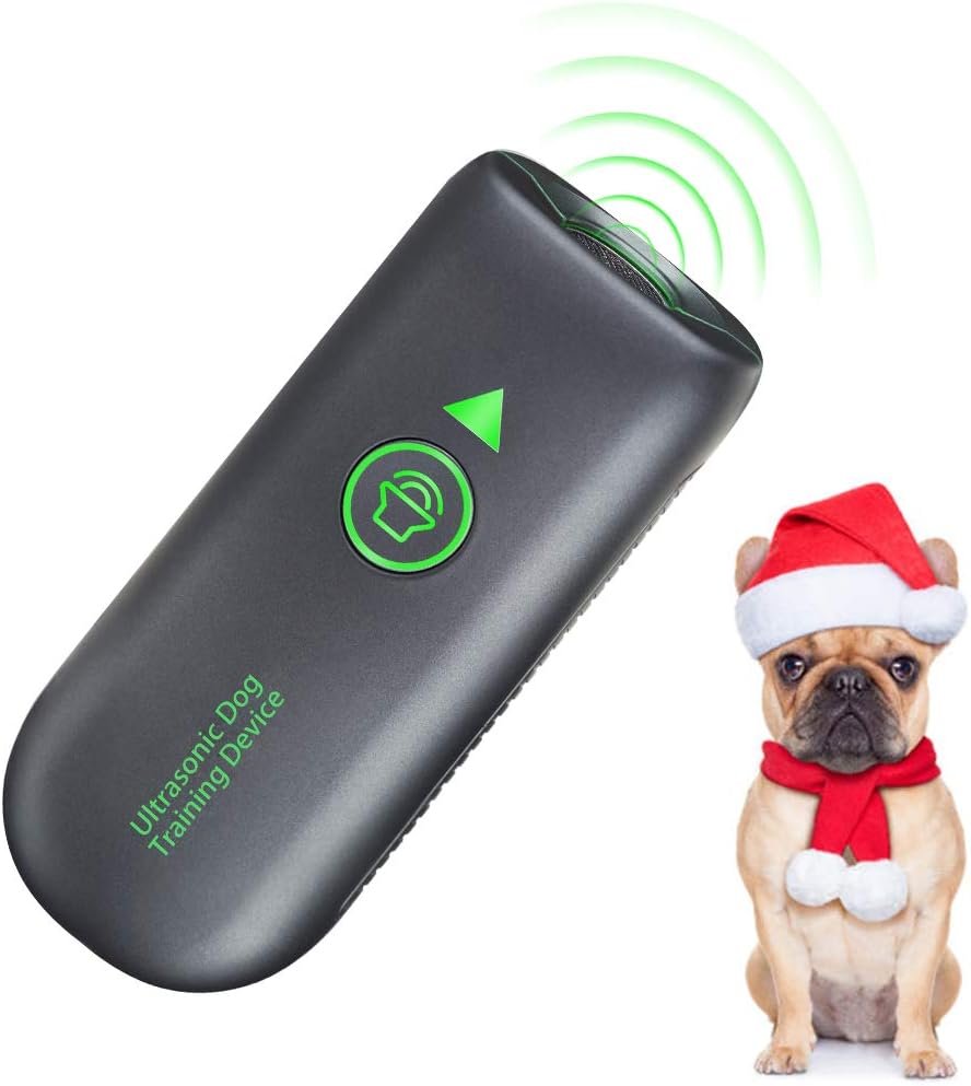 Anti Barking Device, Queenmew Handheld Ultrasonic Dog Training Tool