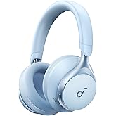 Soundcore by Anker, Space One, Active Noise Cancelling Headphones, 2X Stronger Voice Reduction, 40H ANC Playtime, App Control, LDAC Hi-Res Wireless Audio, Comfortable Fit, Clear Calls, Bluetooth 5.3