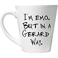 Grindstore I`m Emo But In A Gerard Way Latte Mug