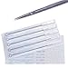 AW 100pcs Tattoo Needles Disposable Sterile Mixed Sizes 3RL 5RL 7RL 9RL 5RS 7RS 9RS 5M1 7M1 9M1