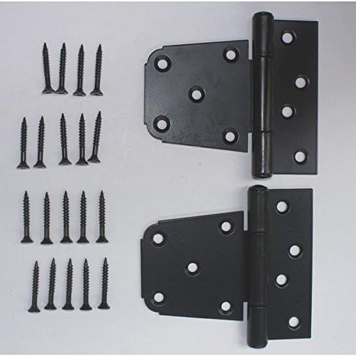 3 1/2" HEAVY DUTY OFFSET HINGE BLACK (PACK) Amazon.co.uk DIY & Tools