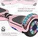 cho Electric Smart Self Balancing Scooter Hoverboard Built-in LED Wheels Side Lights- UL2272 Certified (Rainbow Style 4 - No Bluetooth)