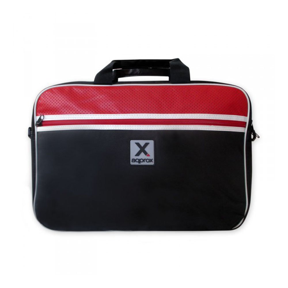 APPROX Nylon Laptop Bag for 15.6 inch Device - Black/Red
