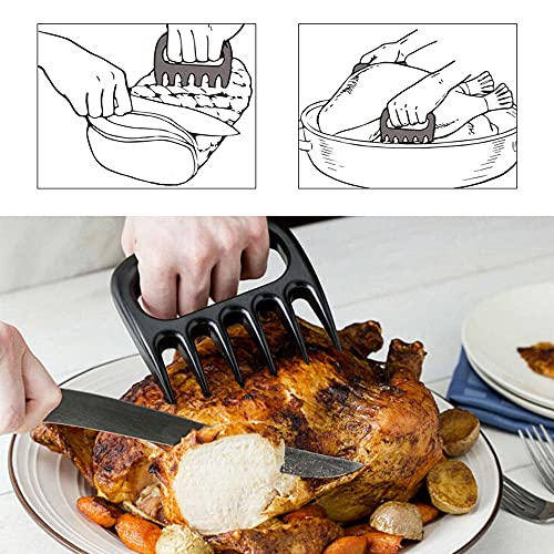 Acelone Bear Claws Meat Shredder for BBQ Perfectly Shredded Meat Best Pulled Pork Shredder