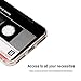 TNCY Heavy Duty Durable TPU Bumper Soft Back Cover Retro Cassette Tape Phone Case Compatible with iPhone 7 Plus iPhone 8 Plus 5.5 Inch