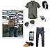 Berchirly Multi-Functional Men Single Cross-Body Messenger Bags Shoulder Chest Pack Bag