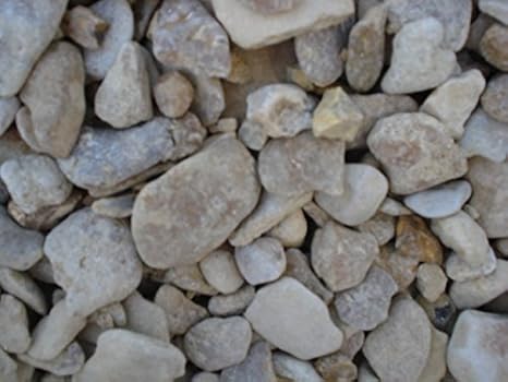 York Cream Flint Chippings 15 20mm Bulk Bag Amazon Co Uk Garden Outdoors