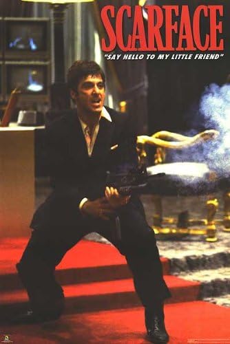 Scarface - Gun, Movie Poster