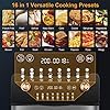 Fynllur-Air-Fryer-146L-1700W-XL-Oil-Free-Toaster-Oven-16-in-1-Oilless-Cooker-with-LED-Digital-Touchscreen-Countertop-Oven-Rotisserie-Dehydrator-Defrost-Auto-Shutoff-with-9-Accessories-and-Recipes Fynllur Air Fryer 14.6L 1700W XL Oil Free Toaster Oven 16-in-1 Oilless Cooker with LED Digital Touchscreen Countertop…