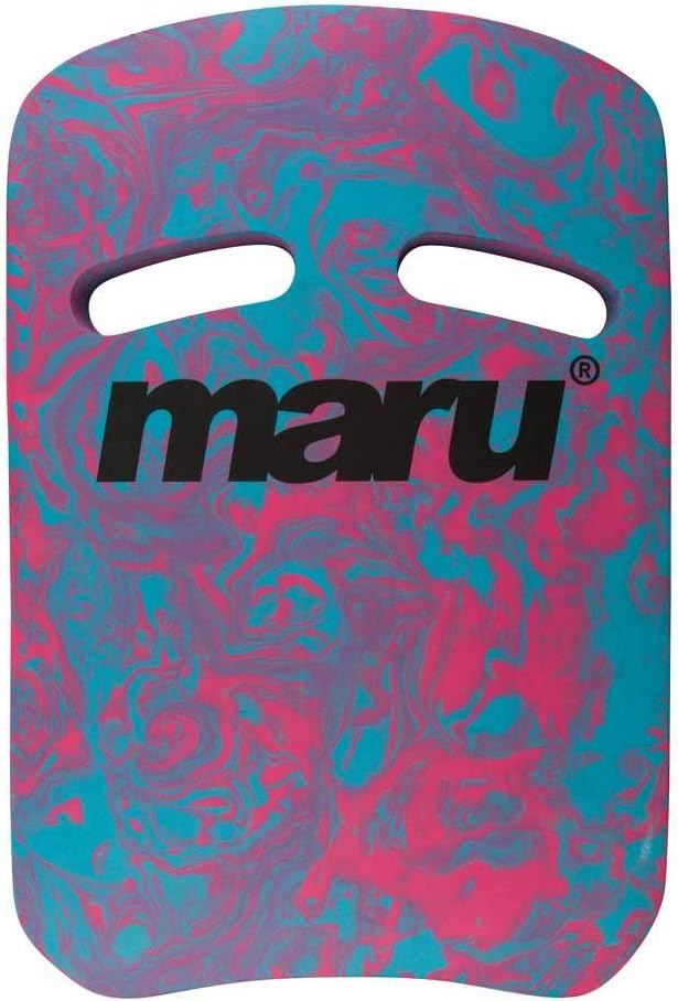 MARU Swimming Kickboard Blue Pink – Easy-Grip EVA Foam 42 x 28 cm