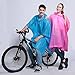 Zoophyter “Wind-Proof King” 4pcs Adult Emergency Disposable Rain Poncho (Blue)