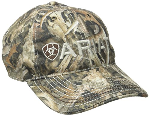 Ariat Men's Solid Bonz Camo Hat, Green, One Size