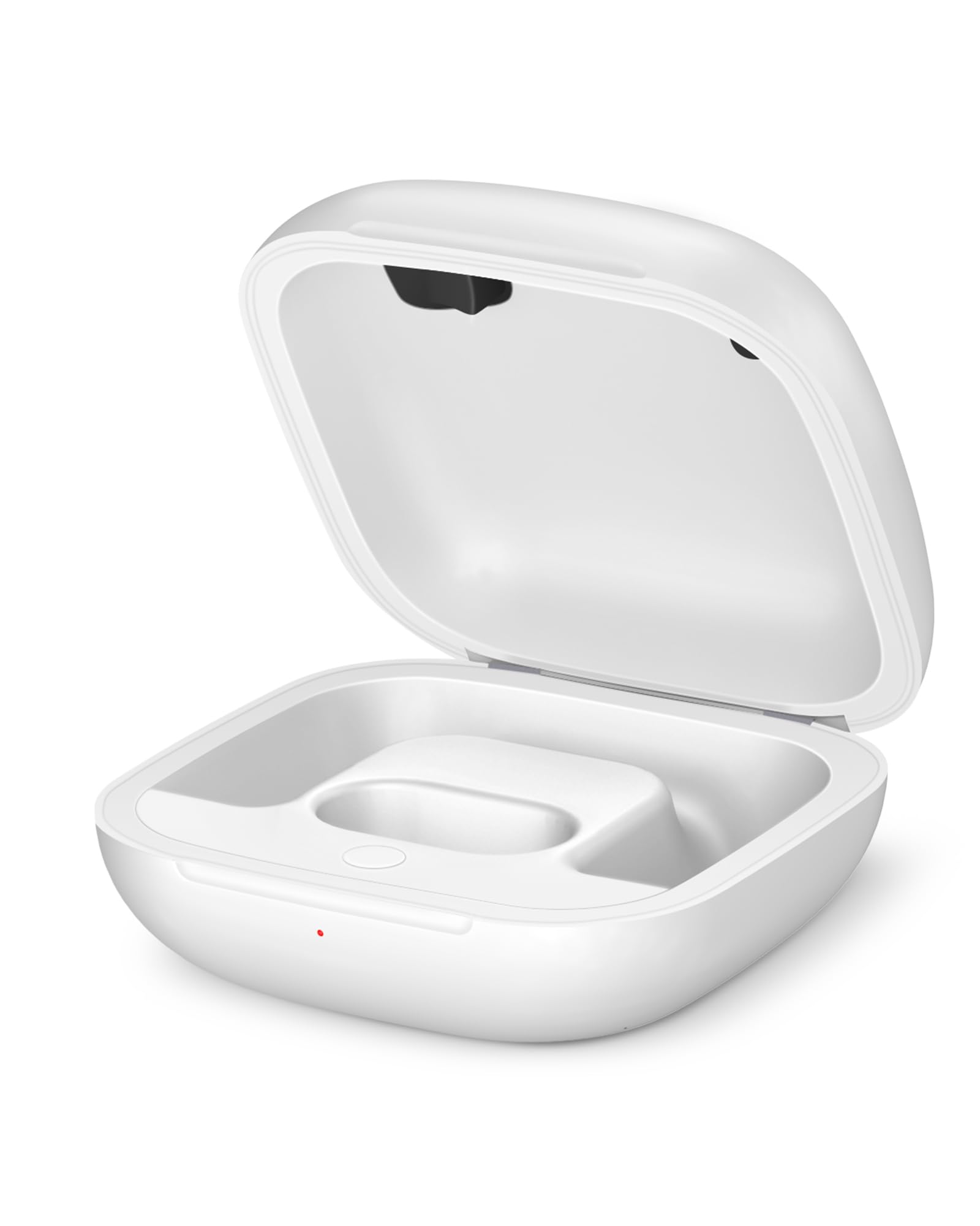 Photo 1 of XCZNAGS Charging Case Replacement Compatible with Powerbeats Pro - 700mAh Battery Portable Earbuds Charger Case with Bluetooth Pairing (White)