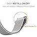 Gear Sport / Gear S2 Classic Watch Band, Fintie 20mm Milanese Loop Adjustable Stainless Steel Replacement Strap Bands for Samsung Gear Sport / Gear S2 Classic Smartwatch - Silver