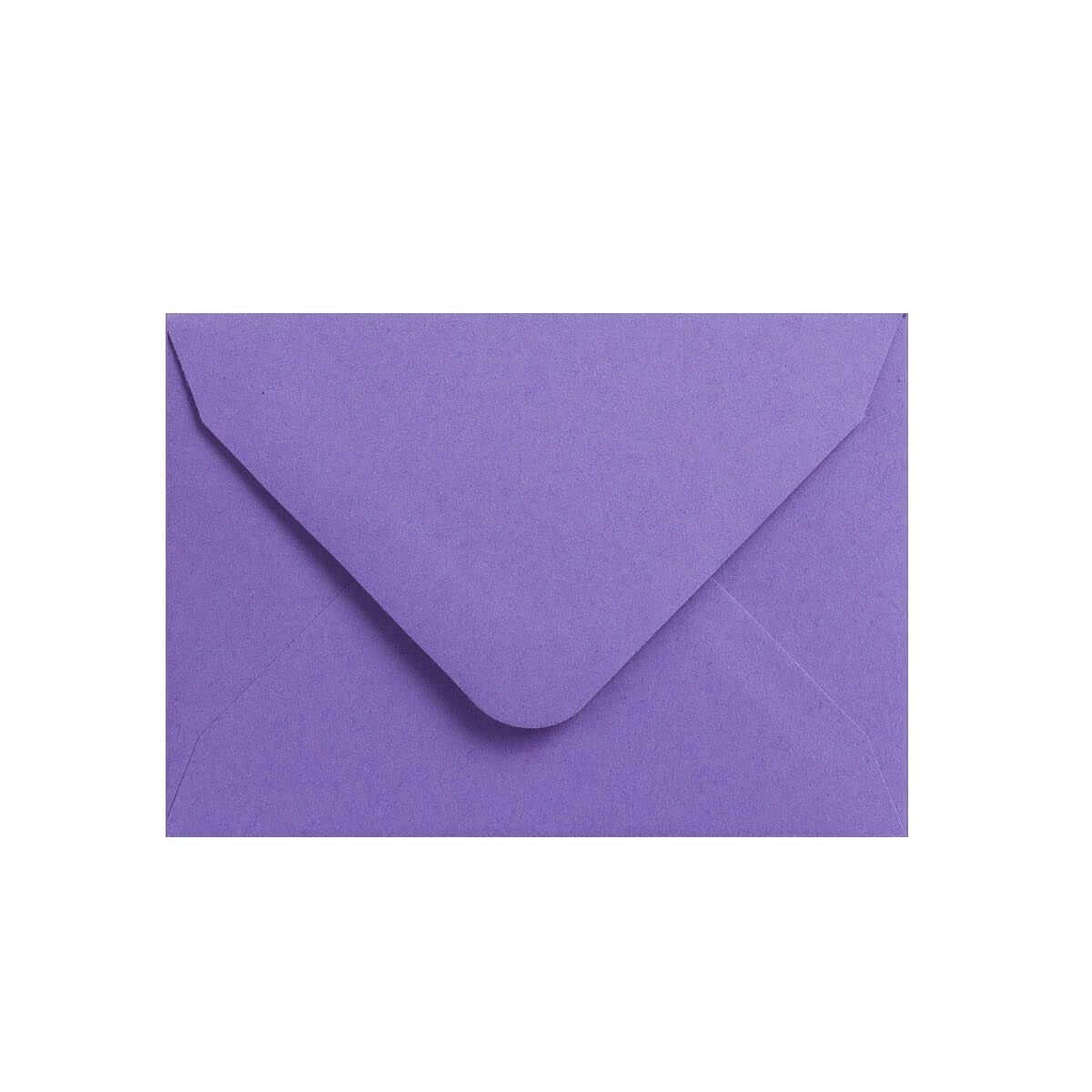 indigo® Festive Coloured Cards and Gummed Envelopes (Pack of 20) (C6 (114 X 162mm), Tundra Violet)