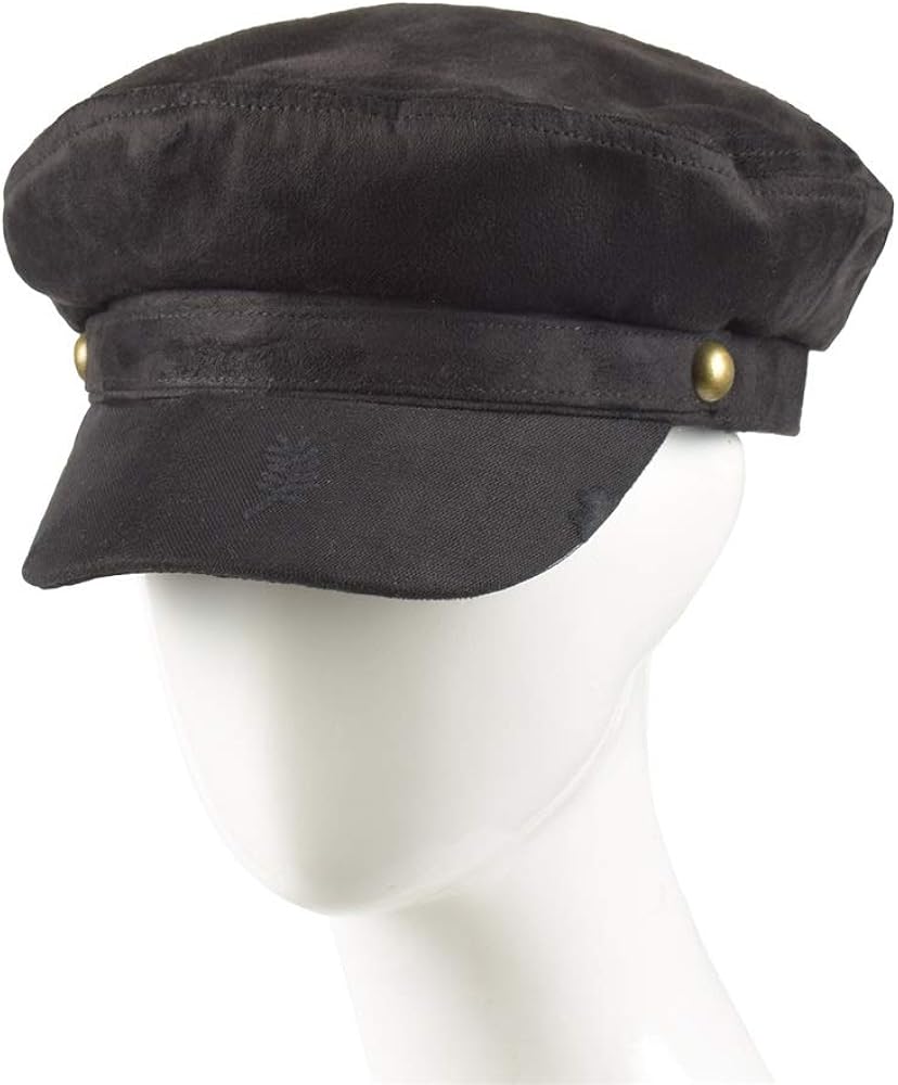 Berretto Estivo Cappello Uomo In Tweed Con Fibbia Berretto Retro