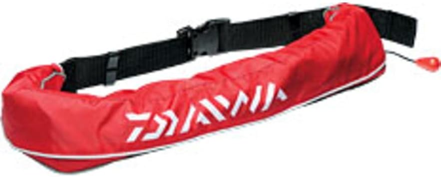 Amazon ダイワ Daiwa ライフジャケット Df 23 ウエストタイプ手動 自動膨張式 レッド フリー ウォッシャブル ダイワ Daiwa ライフジャケット フローティングベスト