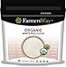 Farmers Way Organic White Rice Flour, is an organic and gluten free white rice flour that is high in protein and fiber, 24 ounce bag