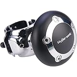 Hypersonic Vehicle Power Handle Car Steering Wheel Spinner Accessory Knob Universal Fit for Car (Black)